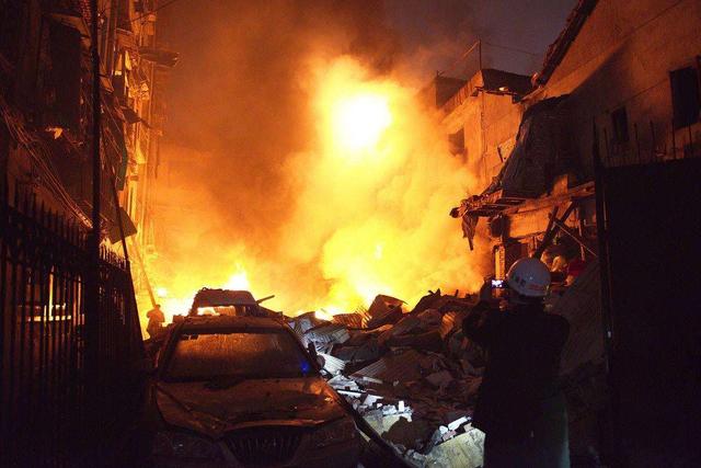 大同发生天然气燃爆引